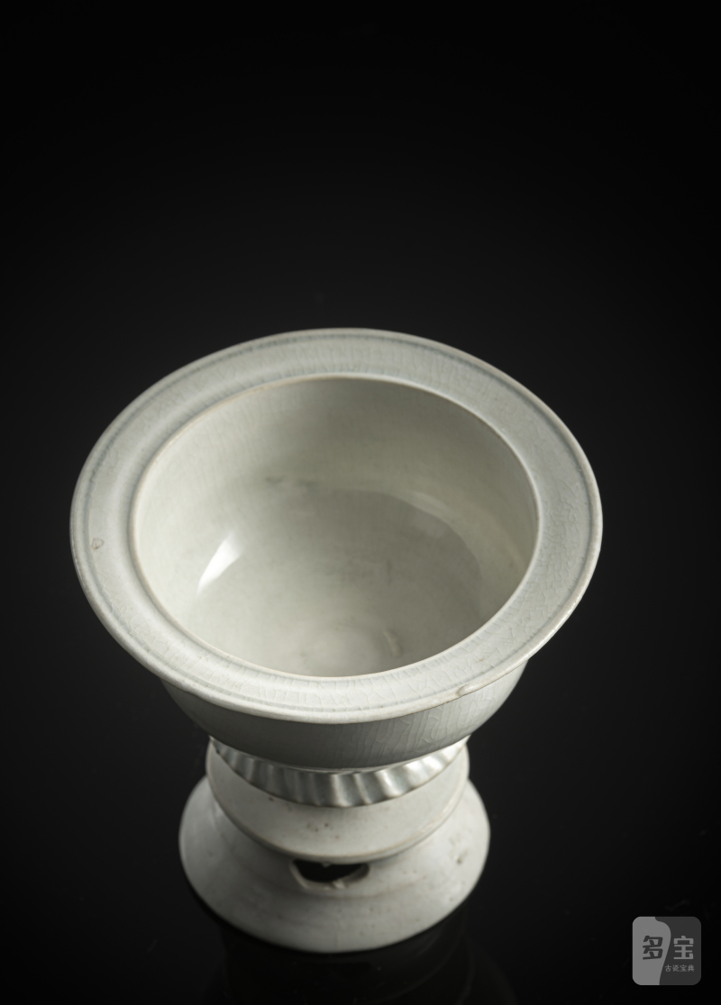 A 'qingbai' ware stem cup or lamp - 图3